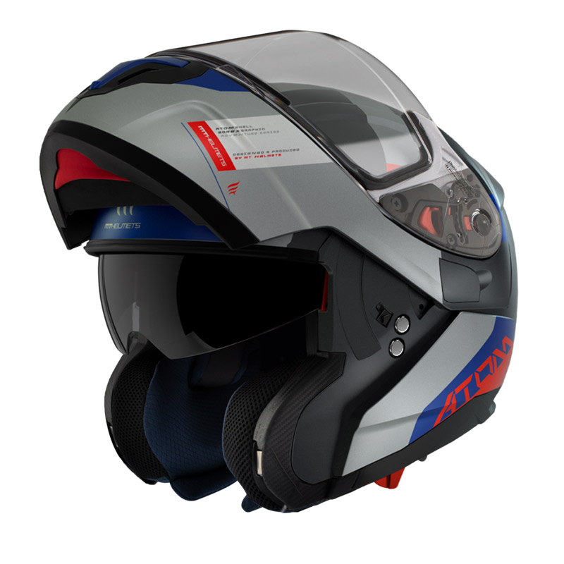 Κράνος MT Atom SV Gorex C12 Τιτάνιο matt