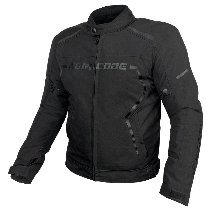 Nordcode Μπουφάν Μηχανής Misano Ανδρικό Χειμερινό Αδιάβροχο Μαύρο