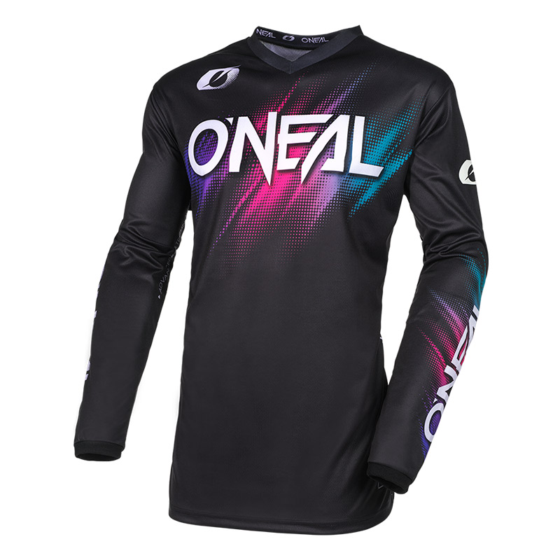 MX Μπλούζα Oneal Element Voltage Lady V.24 μαύρο/multi