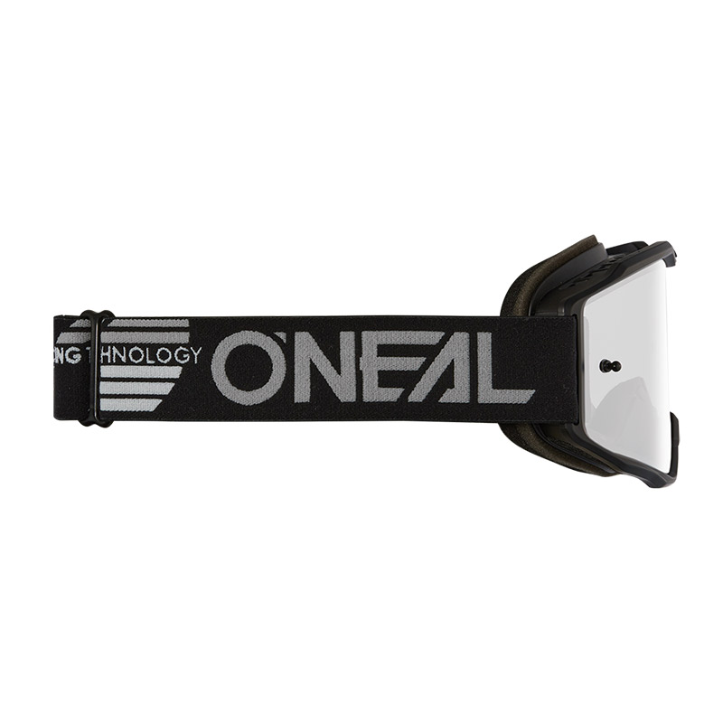 Μάσκα Oneal B-10 Solid V.24 μαύρο/ασημί καθρέπτης