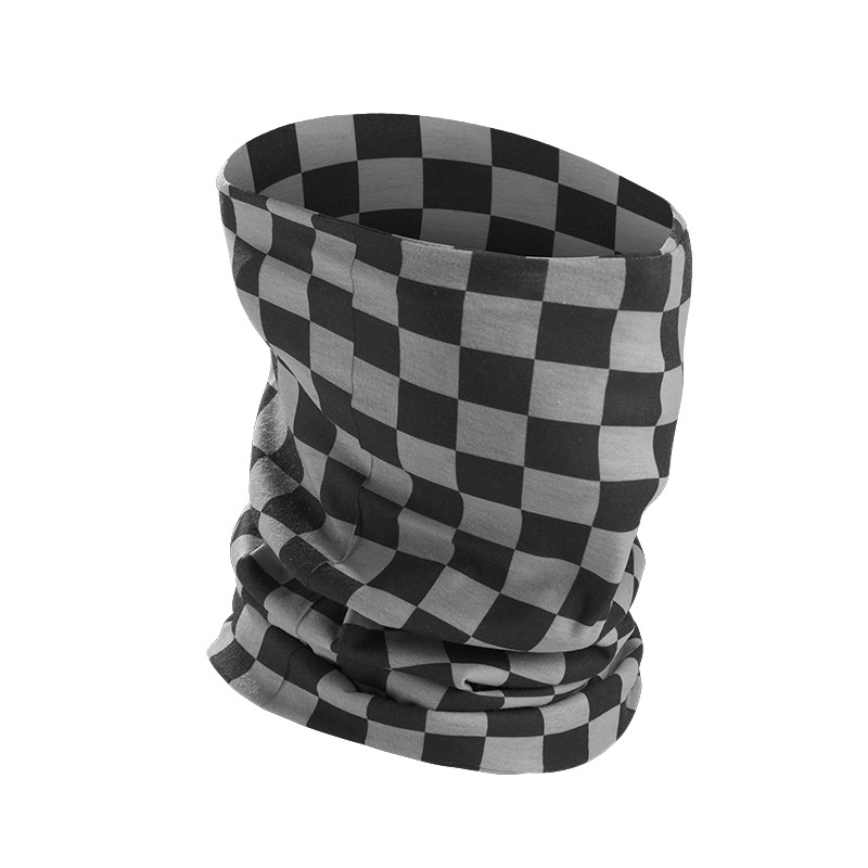 Φουλάρι Nox NeckTube Checkerboard μαύρο
