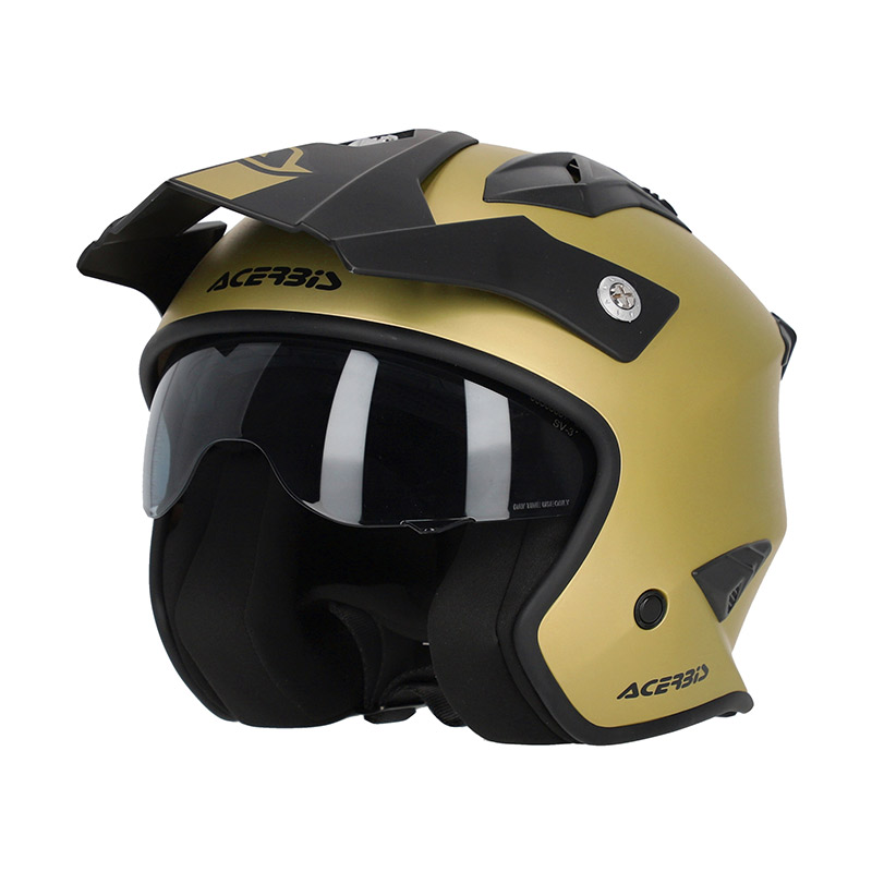 Κράνος Acerbis Jet Aria Metallic ECE 22.06 25937.100 χρυσό