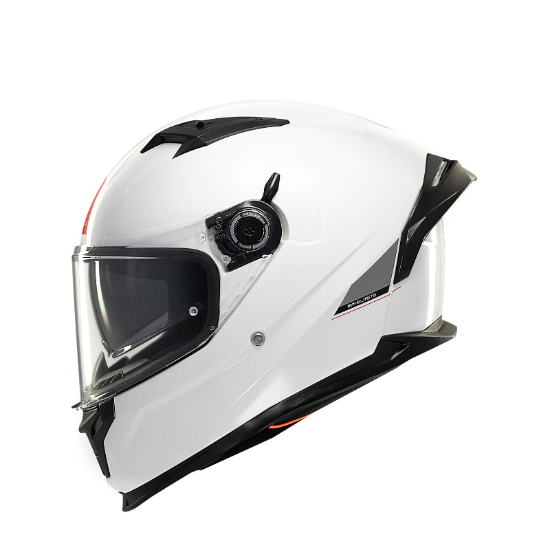 Κράνος MT Braker SV ECE 22.06 άσπρο pearl gloss A0
