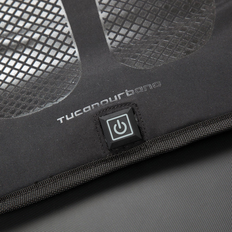 Θερμαινόμενο αδιάβροχο κάλυμμα σέλας Tucano Urbano Coolwarm Seat Cover μαύρο