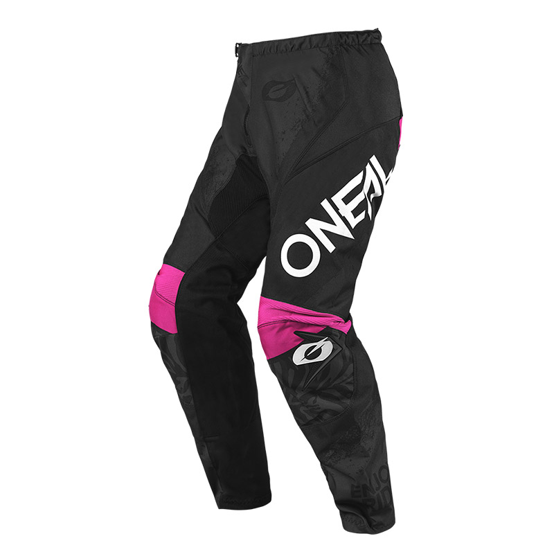 MX παντελόνι Oneal Element Shocker V.25 Lady μαύρο/ροζ