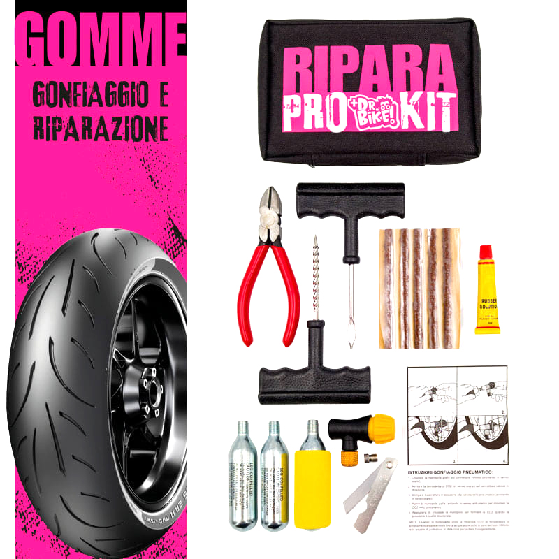 dr.bike κίτ επισκευής ελαστίκων Tubeless