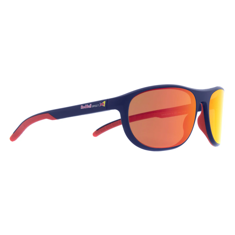 Γυαλιά ηλίου Red Bull Spect TUAN-002 μαύρο/φιμέ-μπλε καθρέπτης