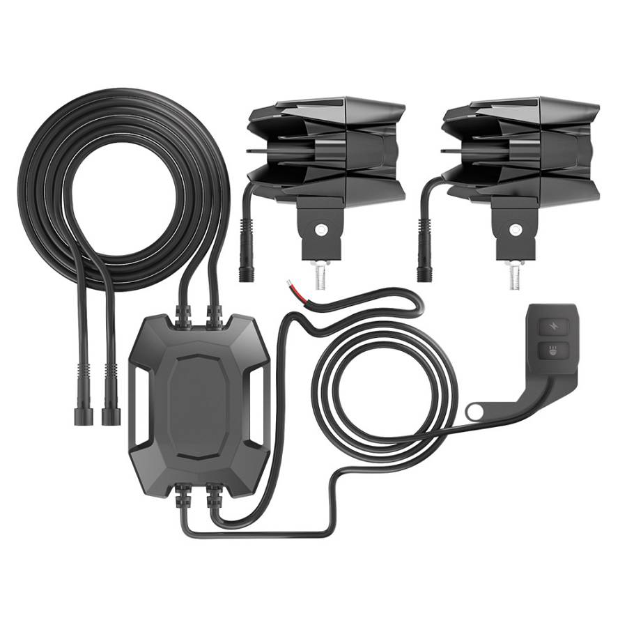 Προβολάκι αλουμινίου LED double color 3000-6200Kelvin 2500 Lumen με βάση και διακόπτη
