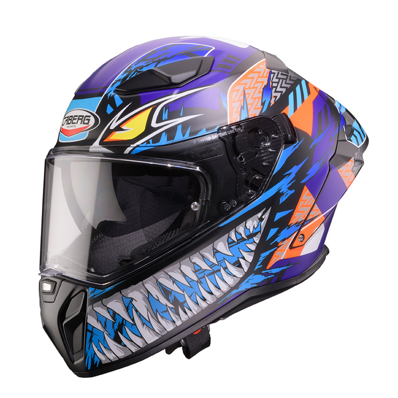 Κράνος Caberg Drift Evo II Nobo μαύρο/κόκκινο/μπλε/μωβ