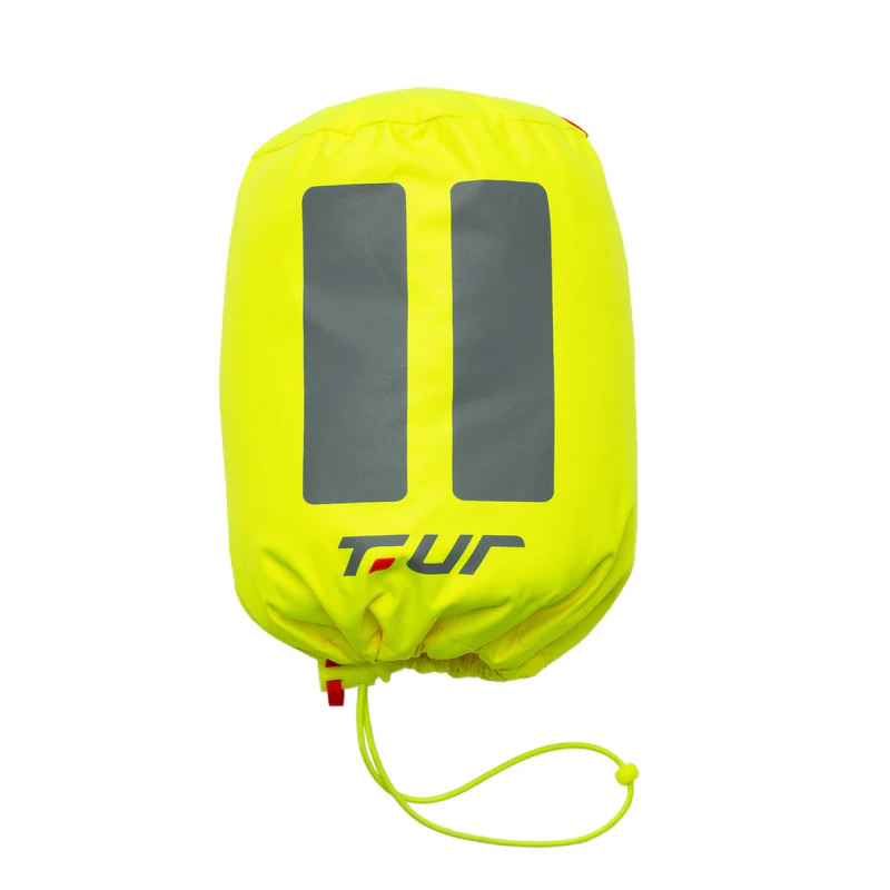 Tucano Urbano Μπουφάν Αδιάβροχο Μηχανής Daytrip Ανδρικό Fluo Κίτρινο