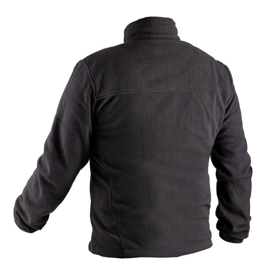 Nordcode Μπουφάν Μηχανής Husky Ανδρικό Χειμερινό Fleece Μαύρο