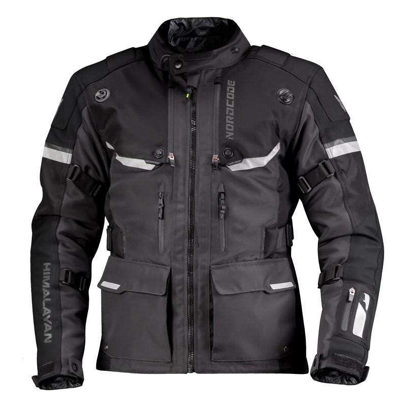 Nordcode Μπουφάν Himalayan Oversize EN-17092 AA, 4-Εποχών μαύρο/σκούρο γκρι