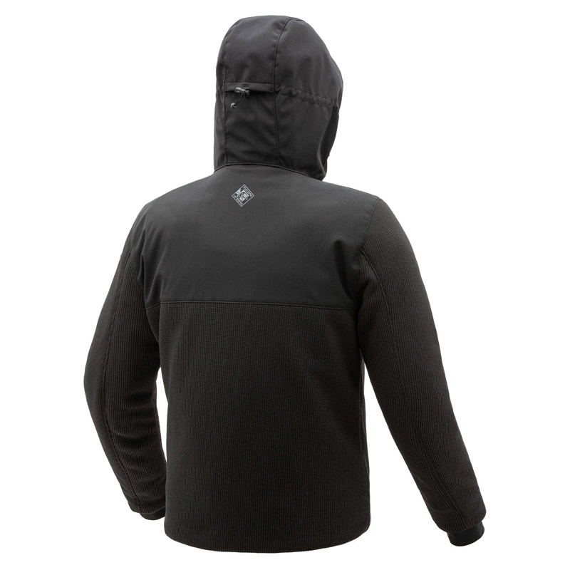 Tucano Urbano Μπουφάν Bormio Knit Hydroscud® μαύρο