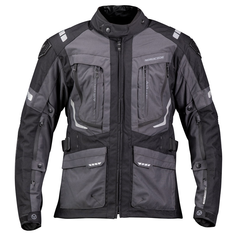 Μπουφάν Nordcode Dakar Evo II 4-εποχών oversize σκούρο γκρι/μαύρο