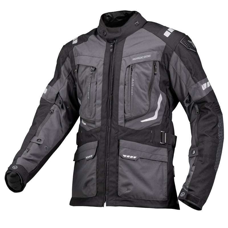 Μπουφάν Nordcode Dakar Evo II 4-εποχών oversize σκούρο γκρι/μαύρο
