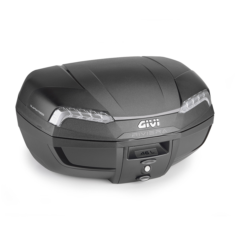 Βαλίτσα 46 λίτρα E46NT2 Riviera monolock μαύρη GIVI