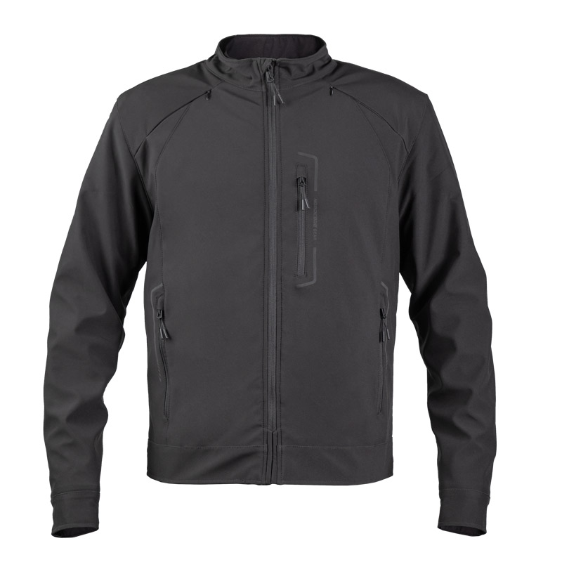 Nordcode Μπουφάν Μηχανής Polo Softshell  EN1621 Ανδρικό Χειμερινό Μαύρο