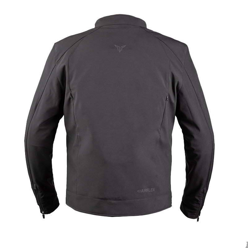 Nordcode Μπουφάν Μηχανής Polo oversize Softshell  EN1621 Ανδρικό Χειμερινό Μαύρο
