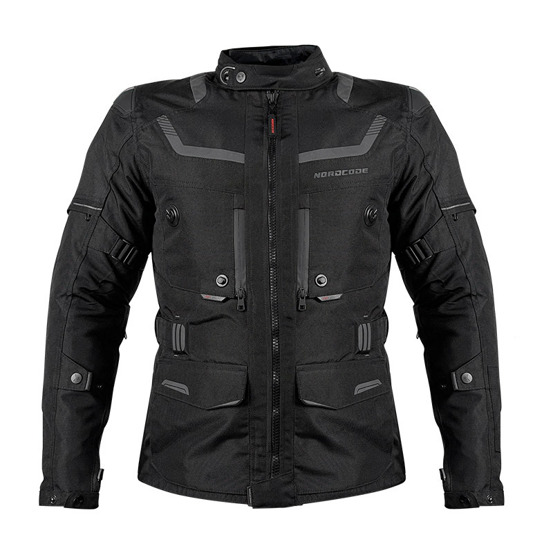 Nordcode Μπουφάν Adventure Evo 24 Οversize total black