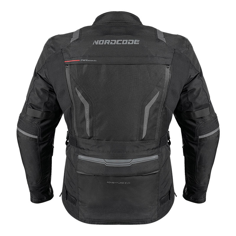 Nordcode Μπουφάν Adventure Evo 24 Οversize total black