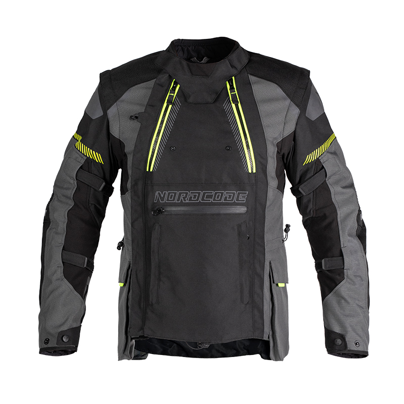 Nordcode Μπουφάν Safari anthracite/fluo