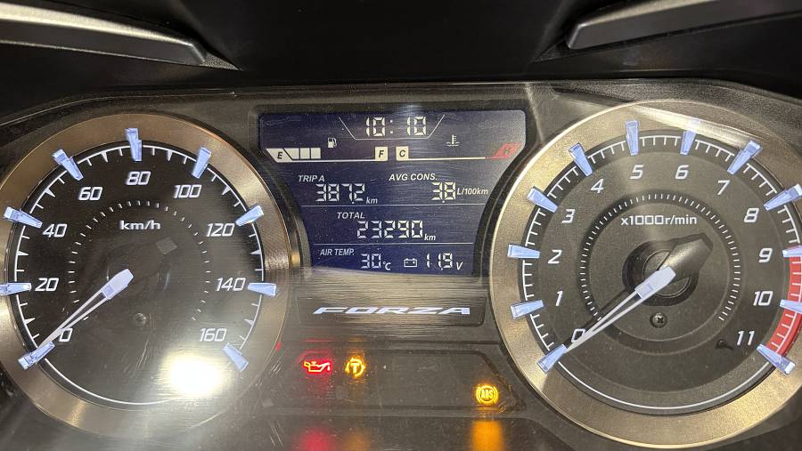 HONDA FORZA 350 ΜΠΛΕ 02.2022