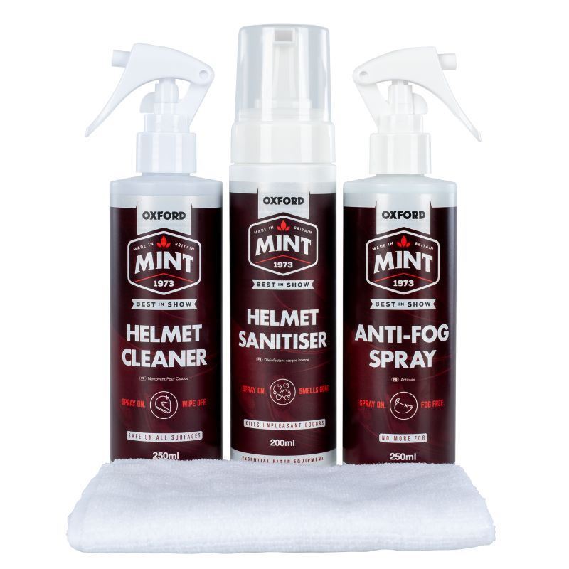 ΚΙΤ ΚΑΘΑΡΙΣΜΟΥ ΚΡΑΝΟΥΣ ΜΕΓΑΛΟ ΜΕ ΠΑΝΙ MINT HELMET CARE KIT XL 0C504 OXFORD