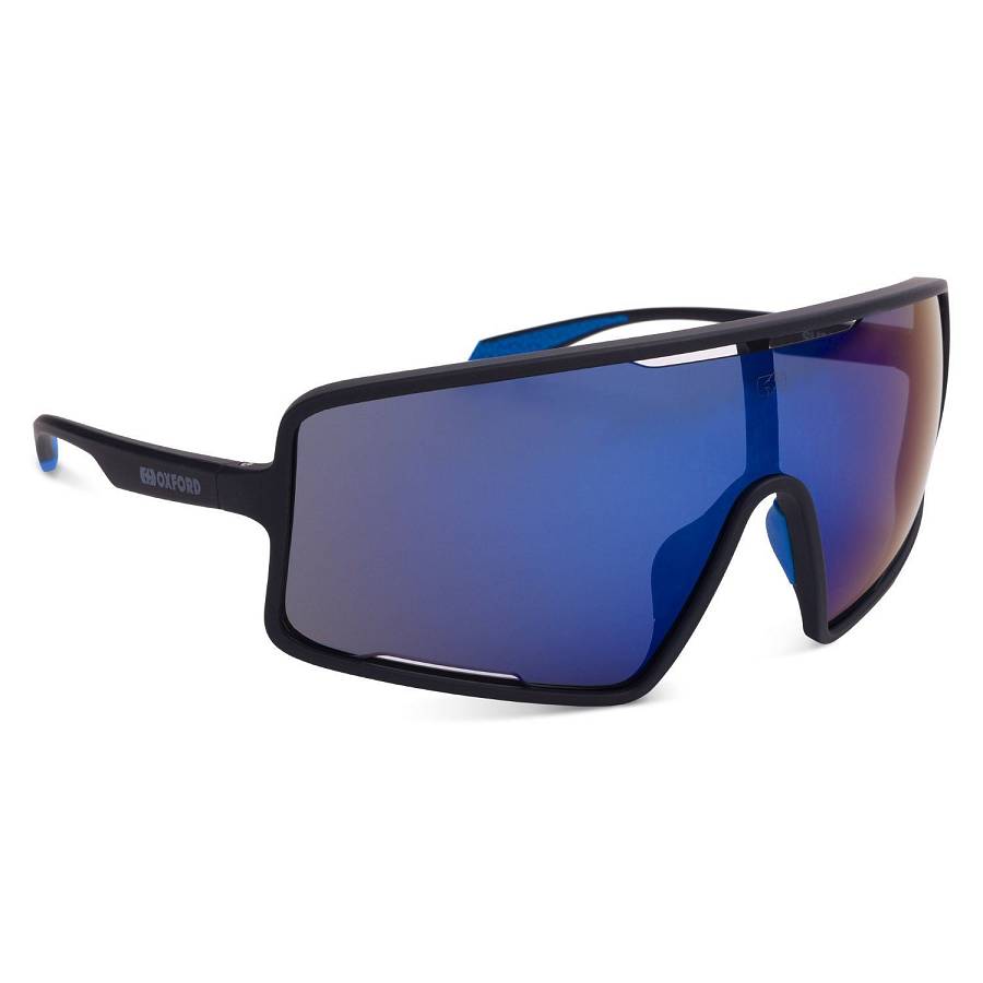 ΓΥΑΛΙΑ ΗΛΙΟΥ SENTIERO BLACK FRAME BLUE LENS SUNGLASSES SU003 OXFORD