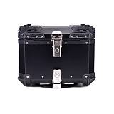 Βαλίτσα κεντρική BLACK ONE H45 ΑΛΟΥΜΙΝΙΟΥ 45lt μαύρη με πιάστρα και εσωτερική επένδυση